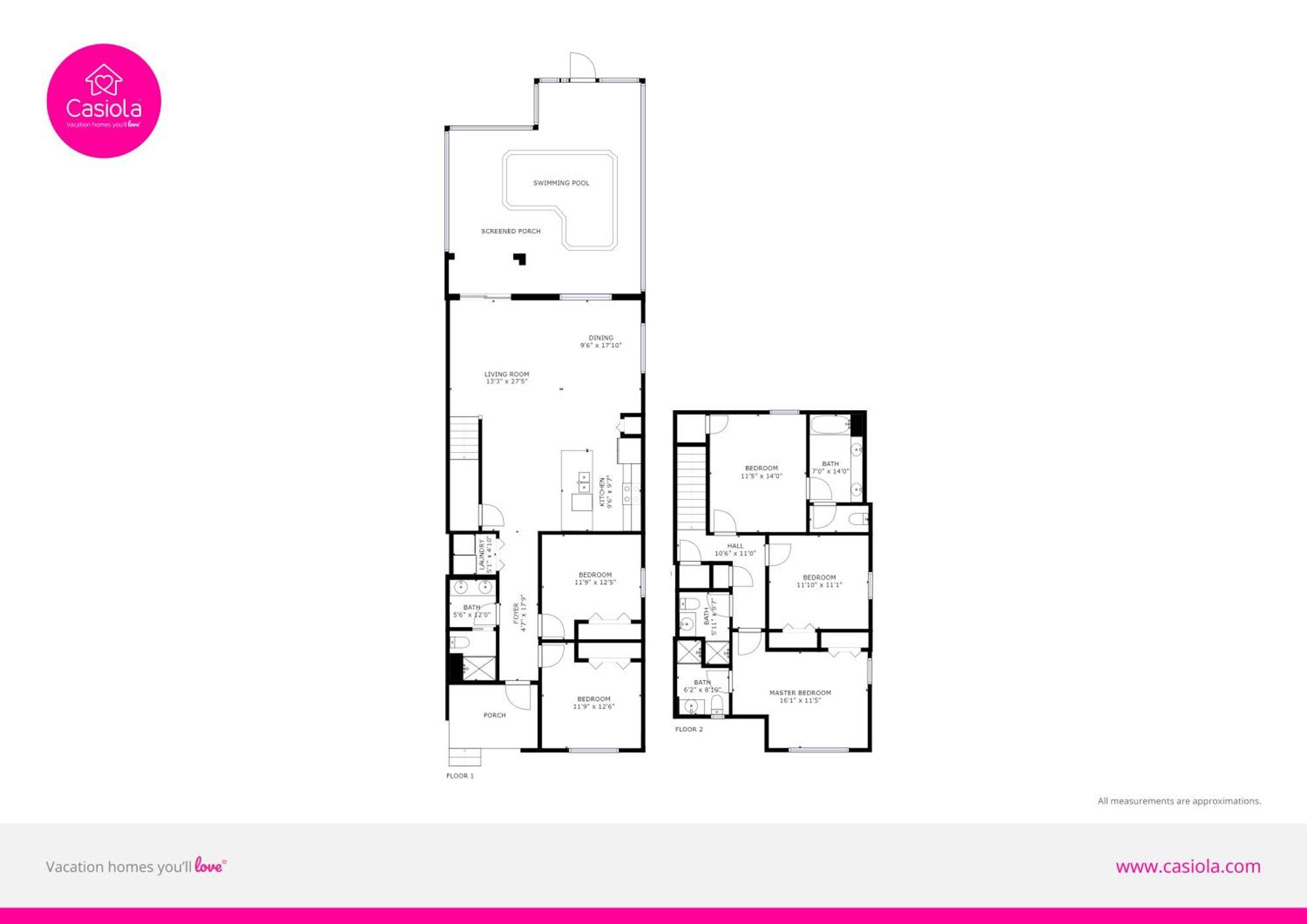 Beautiful Modern Home Wprivate Pool Near Wdw كيسيمي المظهر الخارجي الصورة