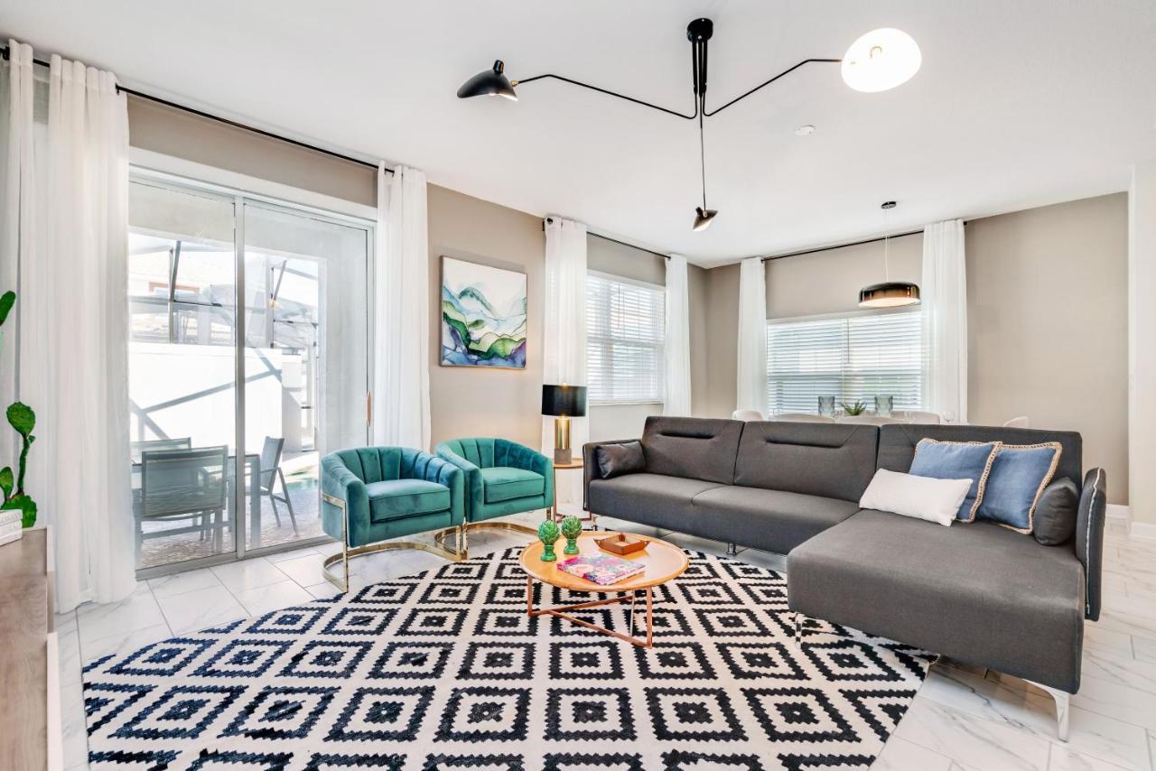 Beautiful Modern Home Wprivate Pool Near Wdw كيسيمي المظهر الخارجي الصورة
